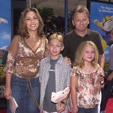 Pat Sajak Family With Daughter Maggie Sajak and Wife Lesly Brown 2022