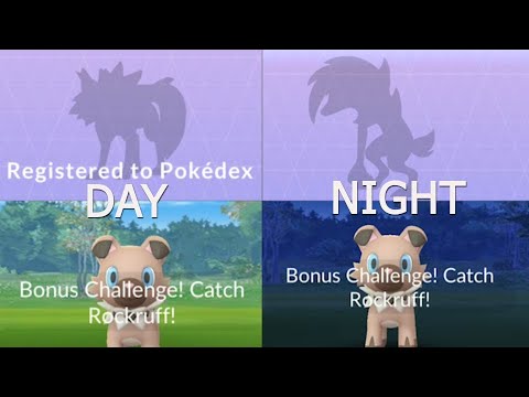 rockruff evolution pokemon go