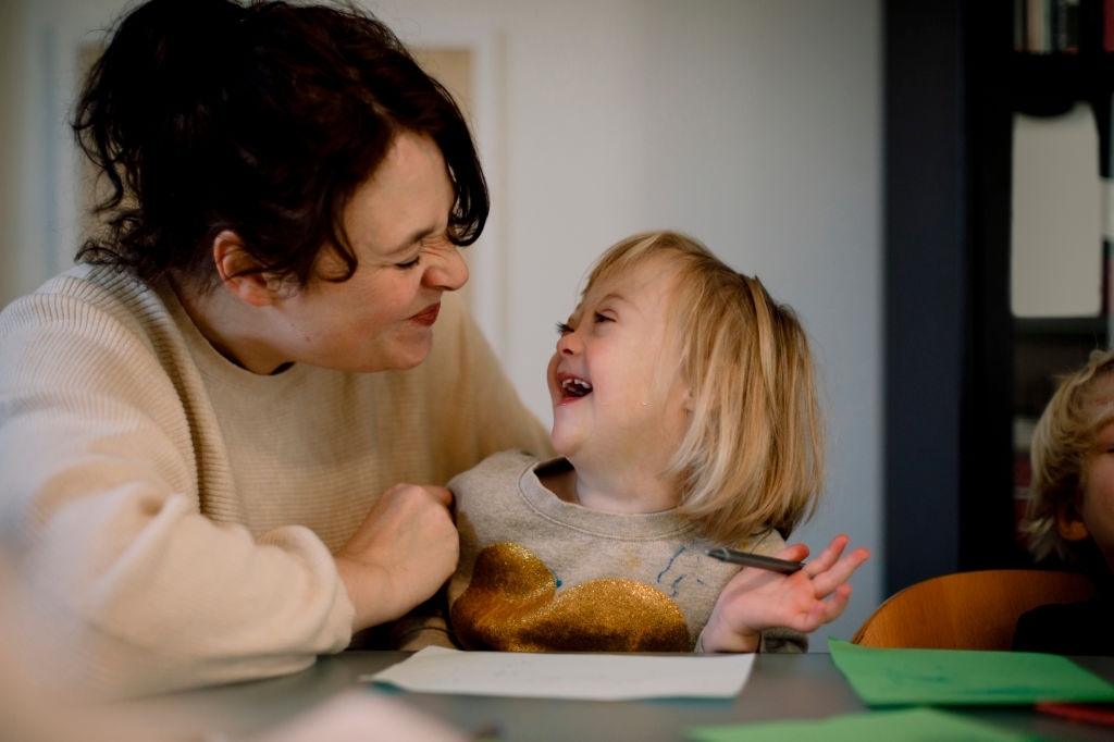 Nordic Baby and Mother
